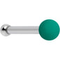 20G 1/4 Teal Matte 2mm Nose Bone