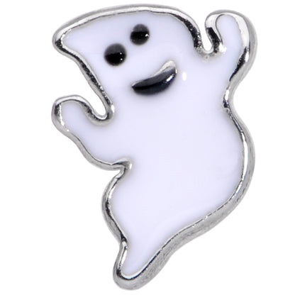 16G 5/16 Happy Ghost Halloween Labret Monroe Tragus