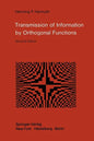 Transmission of Information by Orthogonal Functions - Paperback