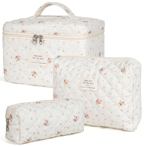 Floral Home Storage Cosmetic Bag