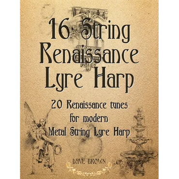 16 String Renaissance Lyre Harp - Paperback