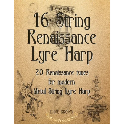 16 String Renaissance Lyre Harp - Paperback