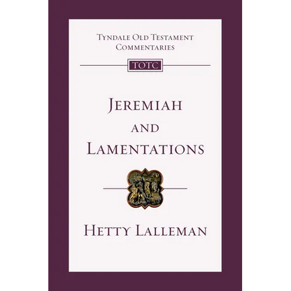Jeremiah and Lamentations: An Introduction and Commentary - Paperback