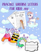 Practice Writing Letters for Kids Prek: Shapes, and letter tracing books for kids ages 3-5. Over 115 pages. learning to write for preschoolers from ea - Paperback