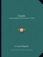 Canada: An Encyclopedia Of The Country V1 (1898) - Paperback