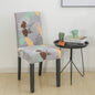 New Chair Cover Printed Chair Cover Elastic Antifouling Hotel Household Chair Cushion Protective Cover