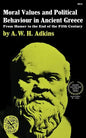 Moral Values and Political Behaviour in Ancient Greece: From Homer to the End of the Fifth Century - Paperback