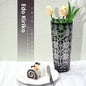 Chinese Style Hand Carved Glass Vase