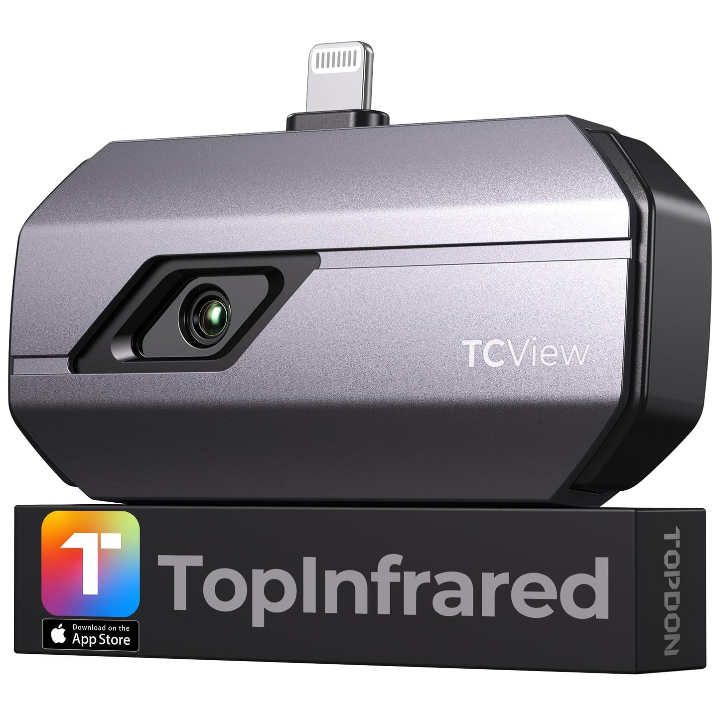 TOPDON TC002C Thermal Camera, 512 x 384 Super Resolution, 256 x 192 IR Resolution, Thermal Imager for iPhone 17/16/15 Series & iPads with Type-C Port, -4°F~1022°F Temp Range, Upgraded Version of TC002