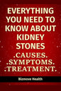 Everything you need to know about Kidney Stones: Causes, Symptoms, Treatment - Paperback