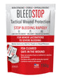 BleedStop™ First Aid Powder for Blood Clotting, Trauma Kit, Blood Thinner Patients, Camping Safety, and Survival Equipment for Moderate to Severe Bleeding Wounds or Nosebleeds - 4 (15g) Pouches