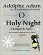 O Holy Night (Cantique de Noel) for Orchestra, Soloist and SATB Chorus: (Key of Bb) Full Score in Concert Pitch and Parts Included - Paperback