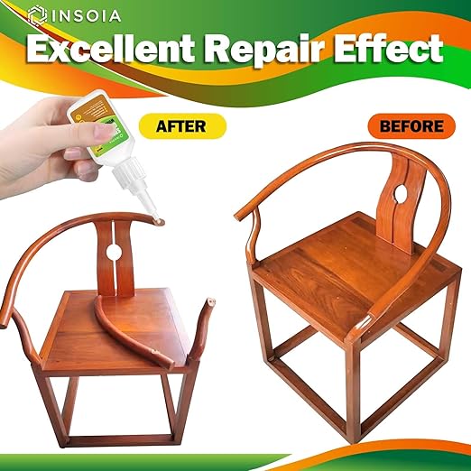 Wood Glue, 20g Clear Woodworking Adhesive for Furniture Repair and DIY Crafts ??Super Instant Glue, Fast-Drying, Waterproof, Heavy-Duty Bonding for Carpentry Projects
