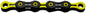 KMC DLC 11 Chain - 11-Speed 118 Links Black/Yellow