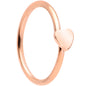 20G 5/16 Rose Gold Tone Have A Heart Valentines Day Nose Hoop