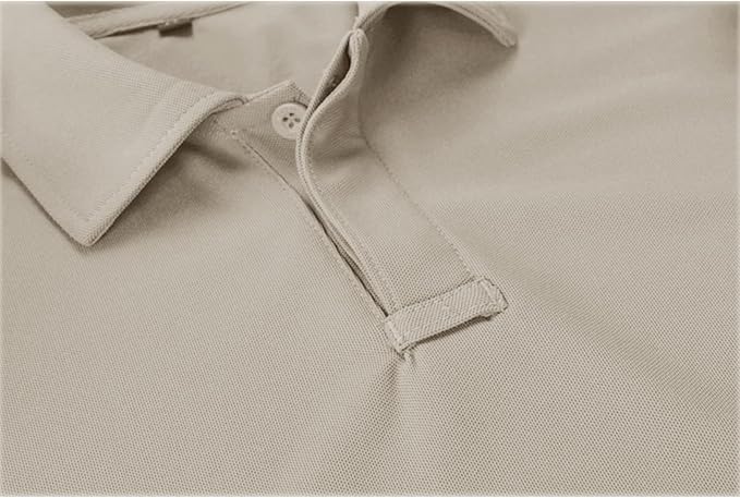 V VALANCH Mens Polo Shirts Short Sleeve Moisture Wicking Golf Polo Athletic Collared Shirt Tennis T-Shirt Tops