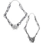 Skeletons Holding Hands Halloween Tunnel Plug Earrings