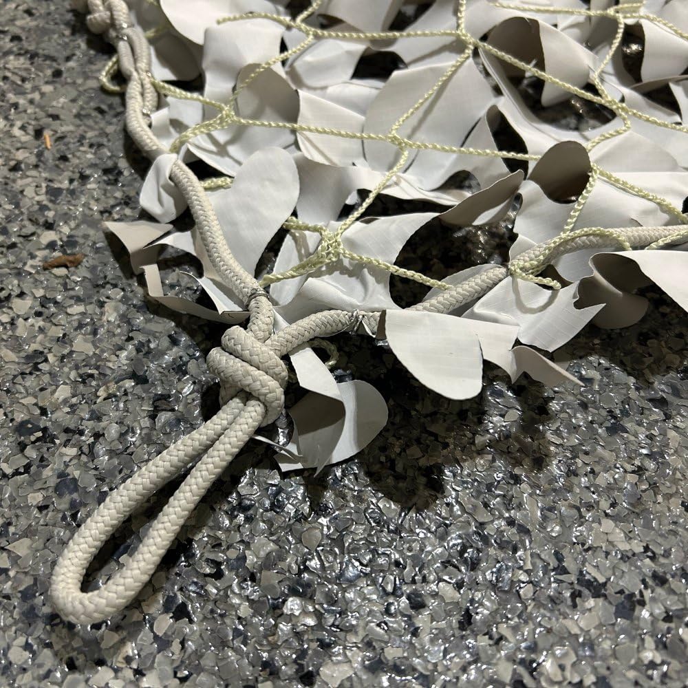 Arcturus EverShade Reinforced Shade Netting | Broadleaf Camo Privacy & Sun Screen | Blocks 30% More Light Than Traditional Netting - 10x10 ft (Desert)