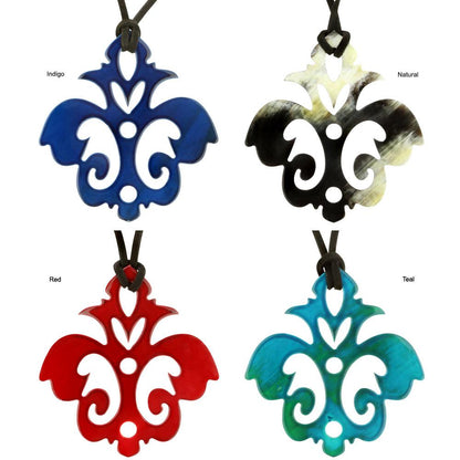 Orchid Pendant Necklace