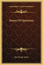 Poems of Optimism - Hardcover