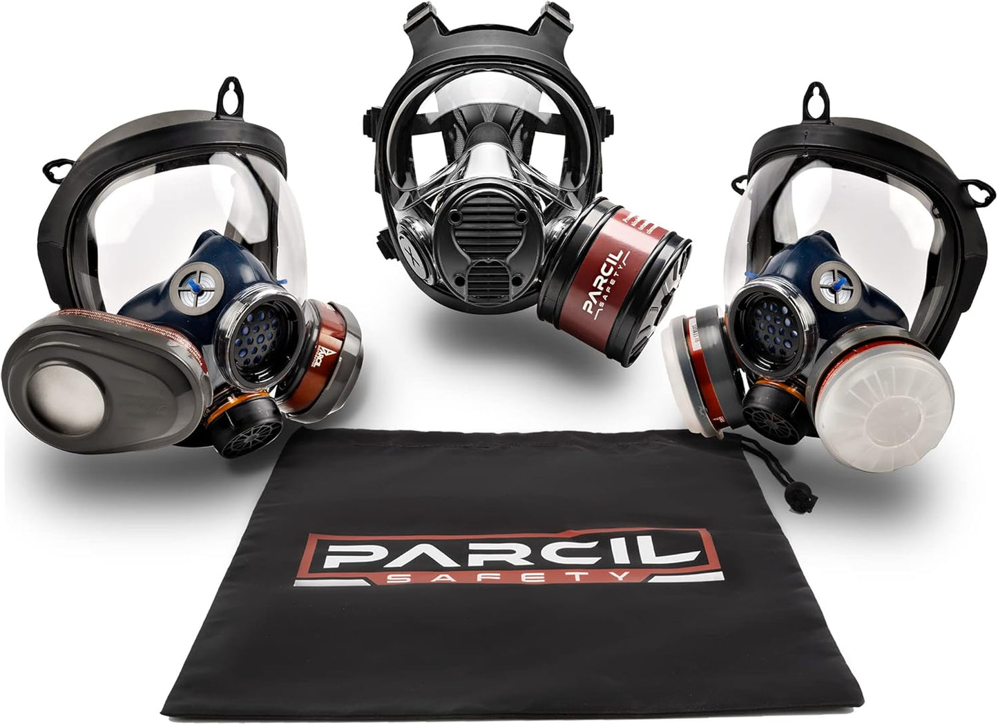 Parcil Safety Respirator Storage Pouch - Protect Your Face Mask and Keep it Clean, Convenient Drawstring Carrying Bag for Quick Access and Easy Transportation