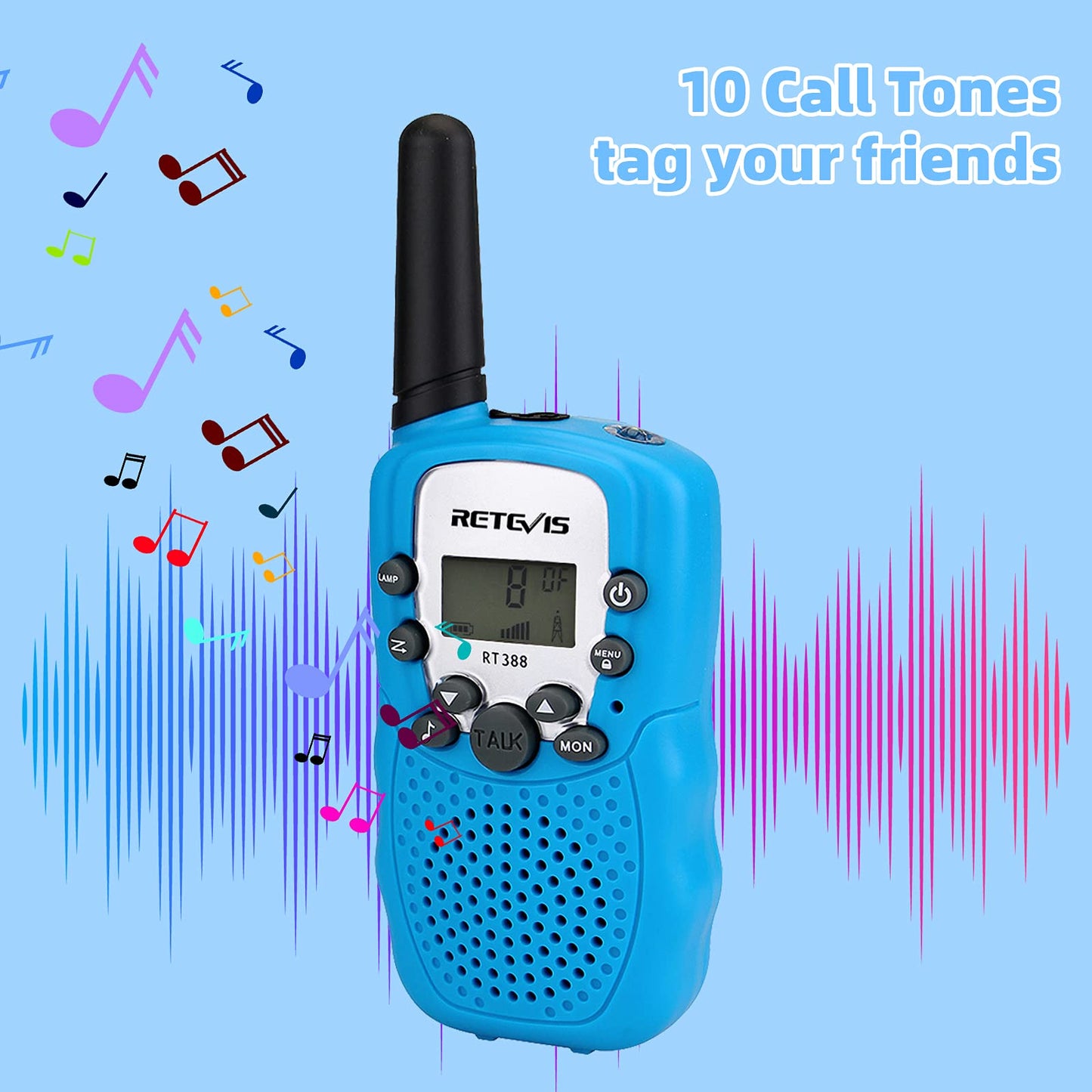 Retevis RT388 Walkie Talkies for Kids, Birthday Gifts for 6 7 8 9 10 11 12 Year Old Girls, 22 CH LCD Flashlight, Pink Walkie Talkies Christmas Gifts Toys for Girls(Pink, 2 Pack)
