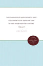The Mansfield Manuscripts and the Growth of English Law in the Eighteenth Century: Volume II - Paperback