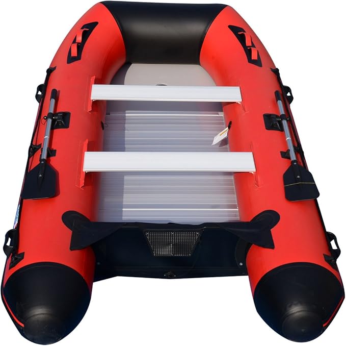 BRIS 12ft Inflatable Boat Inflatable Raft Sport Rescue Diving Boat Fishing Dinghy Tender Pontoon