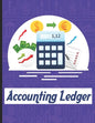 accounting ledgers for bookkeeping: Accounting General Ledge, sustained and long lasting tracking and record keeping Size:8.5"x11" in 100 - Paperback