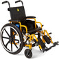 Medline Pediatric Wheelchair for Children - 14”W x 12”D Seat with Elevating Leg Rests
