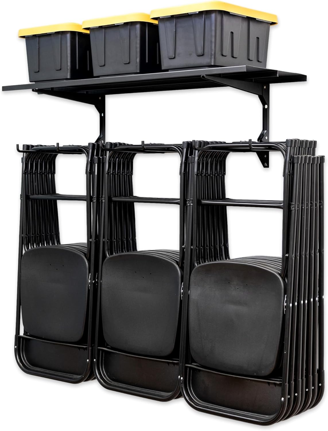 Chair Rack & Shelf | G-Chair Solid Shelf | Holds 300 lbs