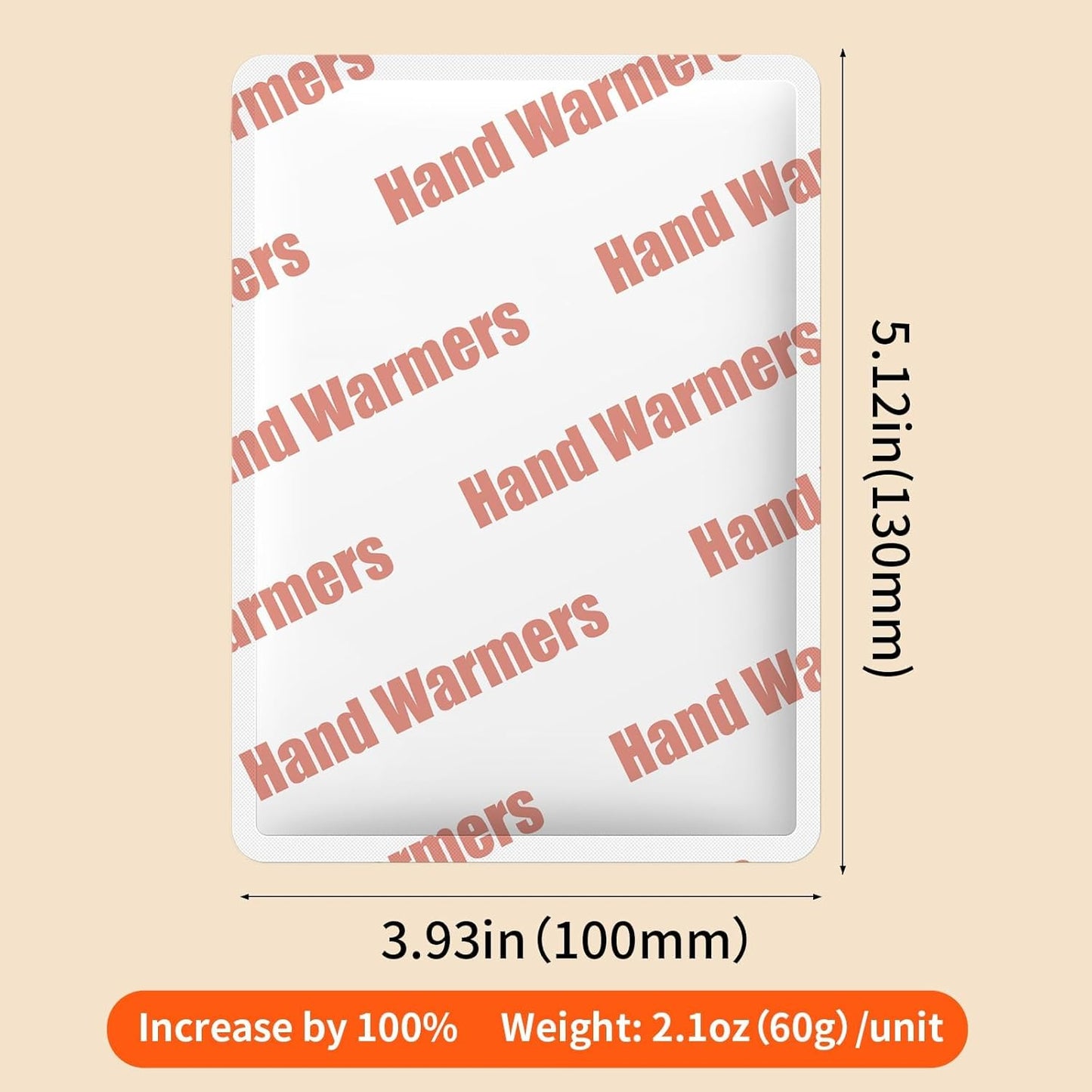 Hand Warmers Disposable 3 Pack- Up to 20 Hours of Heat - Super Long Lasting Air Activated Warmers, All Natural, Portable for Body, Hands & Toes - Odorless Hot Warmer Heater for Outdoor Sport