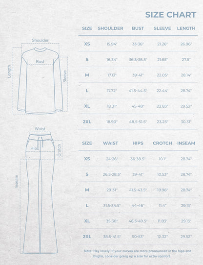 C202 Women's 2-Piece Lounge Set Crewneck Sweatsuit Lava Size L