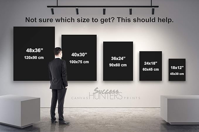 Boxing Gloves Neon Canvas Print Motivational Canvas Print Wall Art Office Decor, Entrepreneur Motivation, Hustle Artwork, Boxing Neon Print, Fighter Gym Sign, Hustler Art Neon Sign (48" x 36")