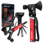 Camping Multitool Accessories Stocking Stuffers for Men 16 in 1 Multi Tool Survival Gear with Axe Hammer Pliers Saw Screwdrivers Bottle Opener Whistle with Sheath for Hiking, Gifts for Men Dad Him