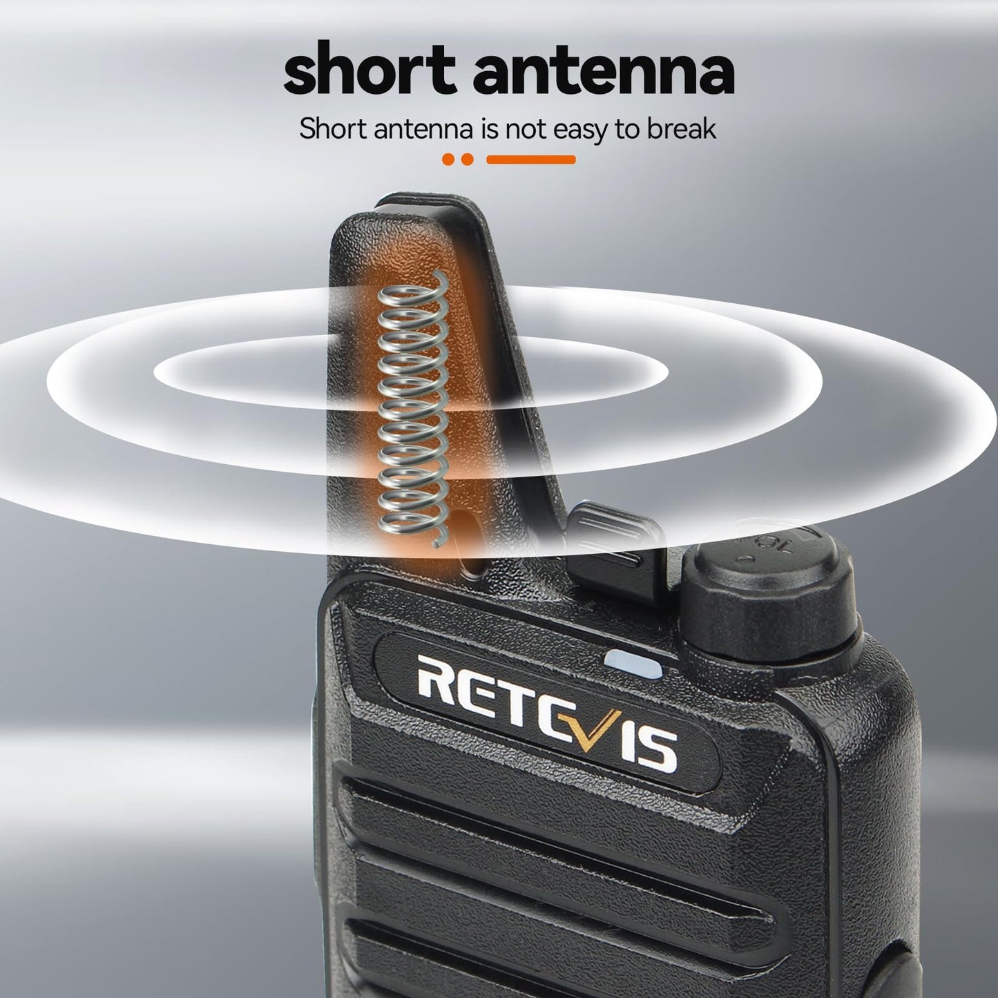Retevis RT22 Two Way Radio Long Range Rechargeable,Portable 2 Way Radio, USB-C Charging, Handsfree Walkie Talkies for Adults Cruise Hiking Camping(4 Pack)