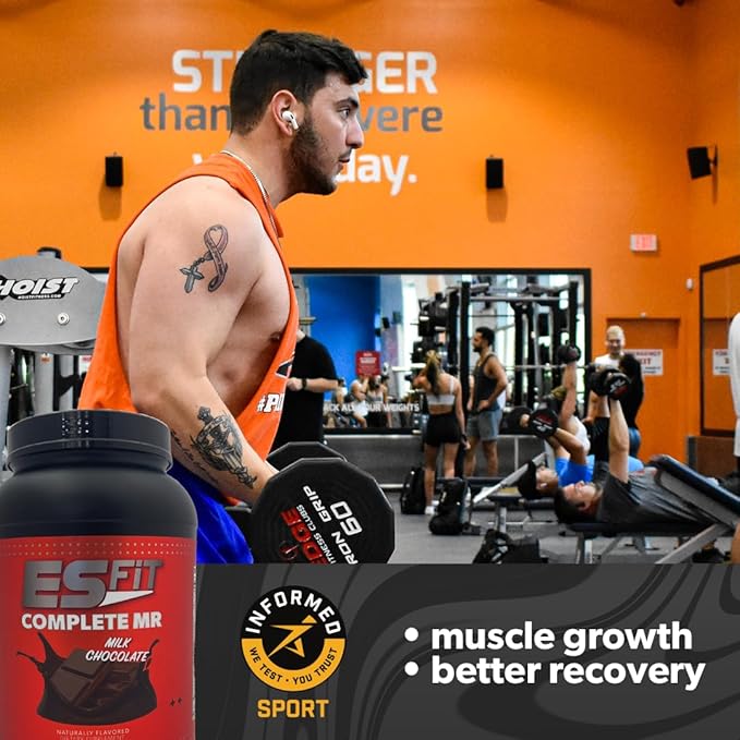 Complete MR | 1 Gallon Container - 20 servings | Meal Replacemnt Shake with Protein, Carbs, Fiber and Vitamins (MIlk Chocolate)