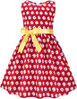 Girls Floral Cotton Dress - Sleeveless Summer Dress with Zipper Closure