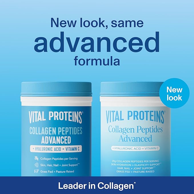 Vital Proteins Collagen Peptides Powder, Hydrolyzed Collagen Peptides Unflavored, Bundle 9.33oz (2 Pack)