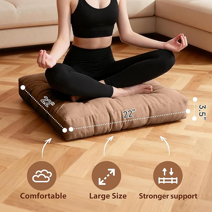 Large floor cushion for living room balcony office