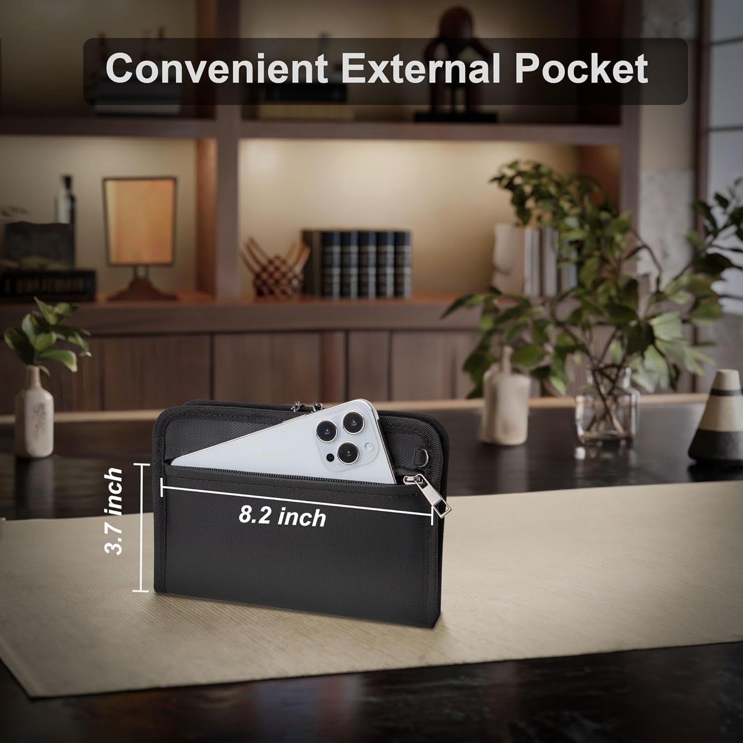 Faraday Bags for Phones and Fireproof Money Bag