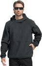 FREE SOLDIER Men's Tactical Winter Fleece Pullover Hoodie Warm Long Fleece lined Hooded Sweatshirt