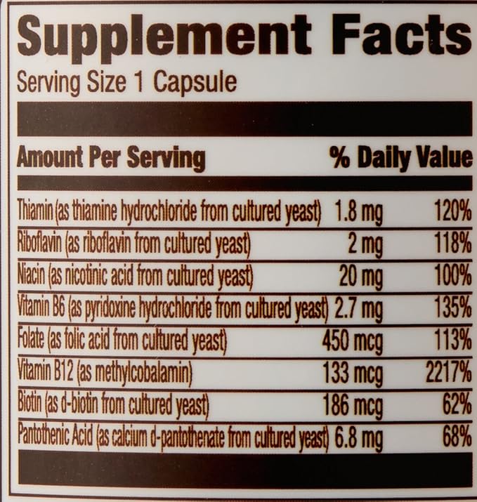 Amazon Elements B Complex, 65 Capsules