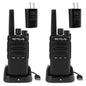 Retevis RT68 Walkie Talkies Rechargeable,Portable FRS Two-Way Radios for Adults,Heavy Duty 2 Way Radios Long Range,USB Charging Base,License Free Walkie Talkie for Road Trip Gifts Camping (2 Pack)