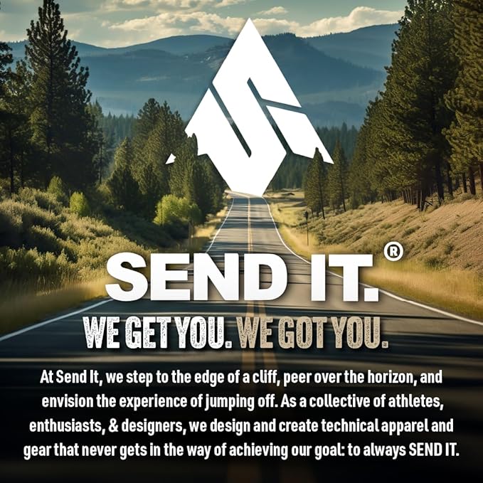 Send It. High Roller Tailgate Bike Pad V2 – Tailgate Pads for Trucks – Truck Bike Pad – Accessories for Mountain Bikers, BMX Bikes, Ebikes & More (Compact)