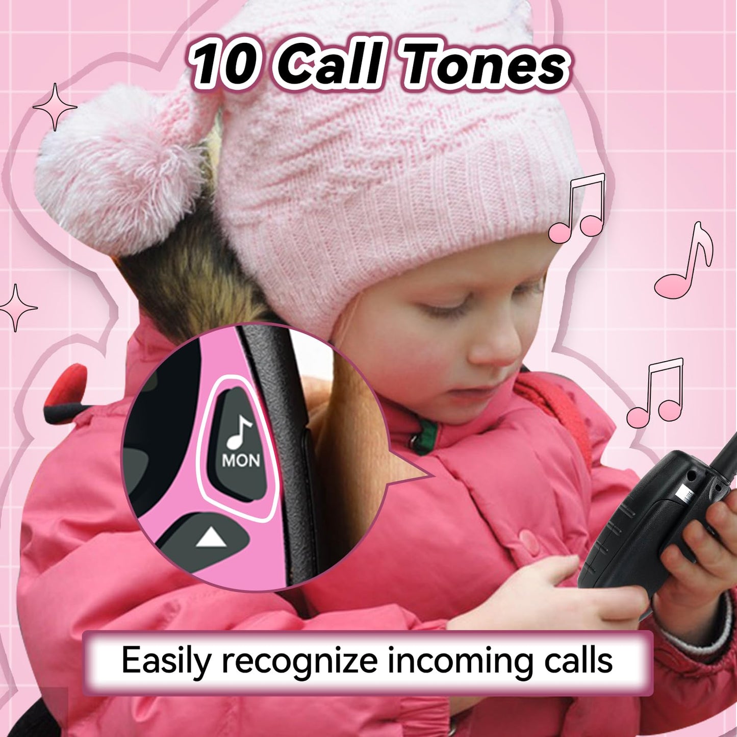 Retevis RT628 Walkie Talkies for Kids,Toys Gifts for 6-12 Years Old Boys Girls,Long Range 2 Way Radio 22CH VOX,Birthday Gift,Family Walkie Talkie for Camping Hiking Indoor Outdoor