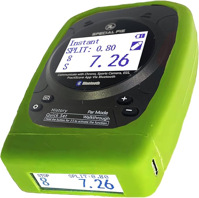 Shot Timer for Shooting - Upgraded Shooting Timer for Training & Dry Fire Practice, Loud Buzzer and Auto-Backlight, Ideal for IPSC, IDPA, USPSA