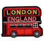 EMBRO BOF London Double-Decker Bus Patch 2.25in Iron On Embroidered