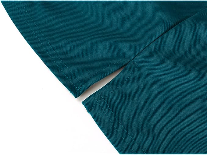 V VALANCH Mens Polo Shirts Short Sleeve Moisture Wicking Golf Polo Athletic Collared Shirt Tennis T-Shirt Tops