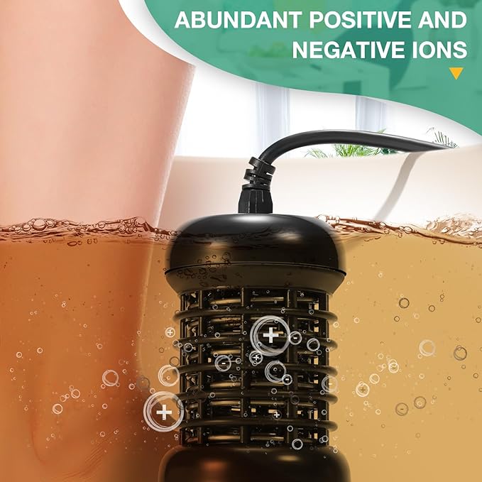Ionic Foot Bath Detox Machine - Detox Foot Spa System for Home, Salon, Spa Club with 2 Arrays and 100 Tub Liners